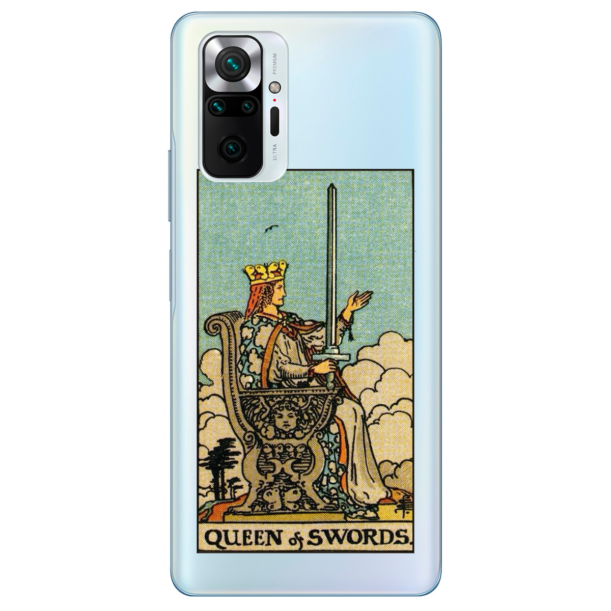 Чохол для Xiaomi Redmi Note 10 Pro Queen of Swords - фото 1 Чохол для Xiaomi Redmi Note 10 Pro Queen of Swords - фото 1 - Чохли для телефонів