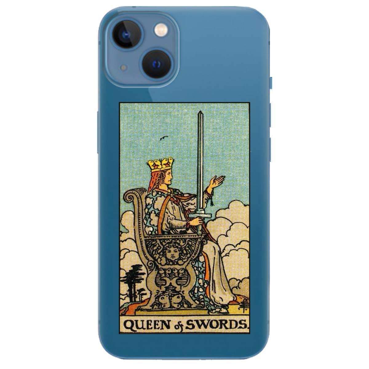 Чехол для Apple iPhone 13 Queen of Swords - фото 1 - Чехлы для телефонов