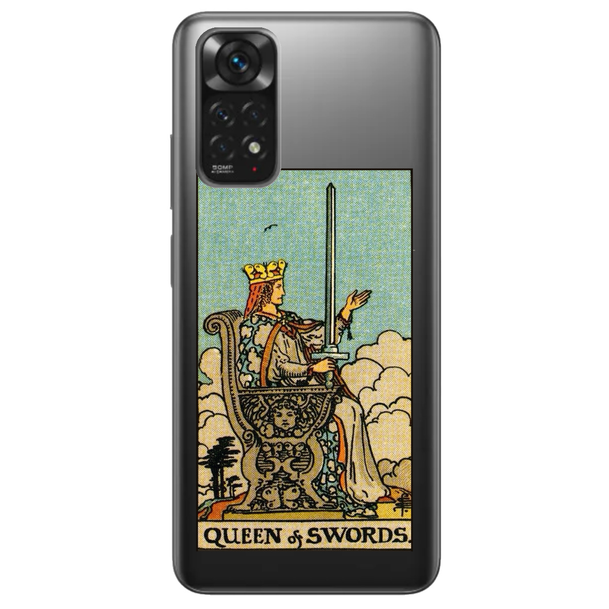 Чохол для Xiaomi Redmi Note 11 Queen of Swords - фото 1 - Чохли для телефонів