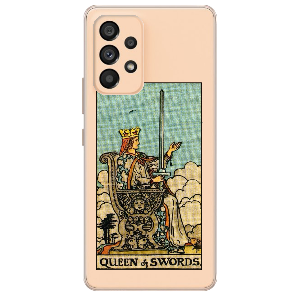Чохол для Samsung Galaxy A53 Queen of Swords - фото 1 Чохол для Samsung Galaxy A53 Queen of Swords - фото 1 - Чохли для телефонів