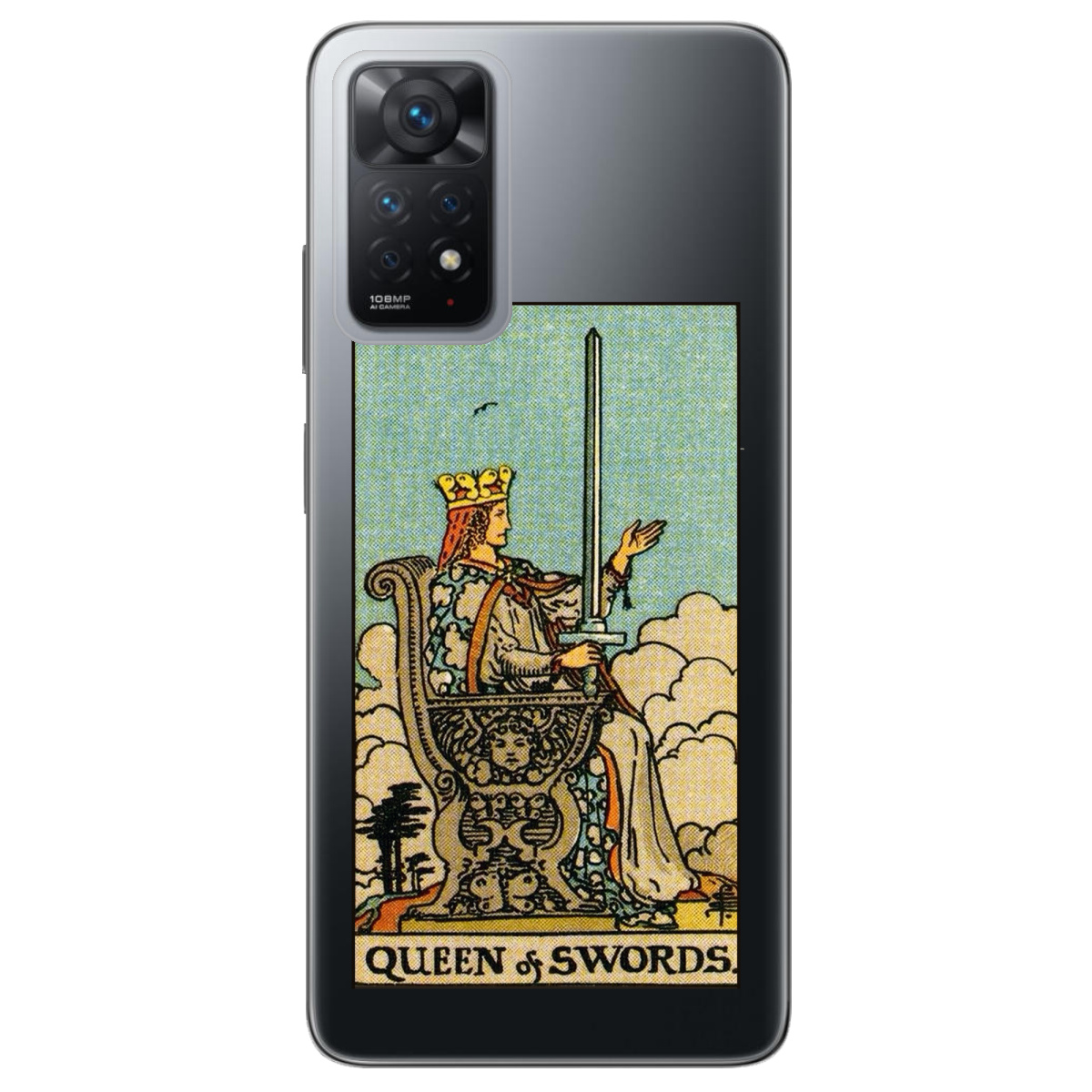 Чехол для Xiaomi Redmi Note 11 Pro Queen of Swords - фото 1 Чехол для Xiaomi Redmi Note 11 Pro Queen of Swords - фото 1 - Чехлы для телефонов