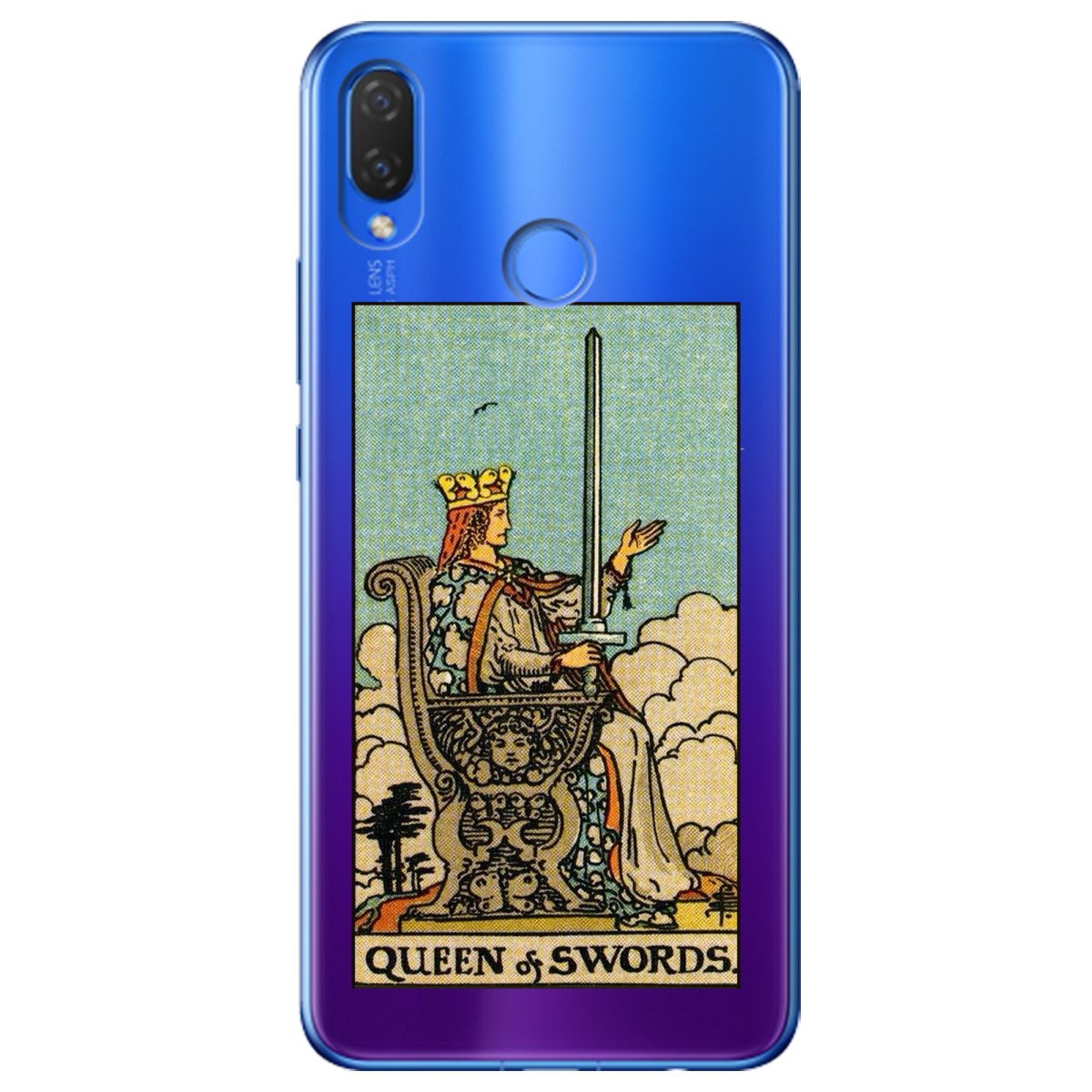 Чохол для Huawei P Smart Plus Queen of Swords - фото 1 - Чохли для телефонів