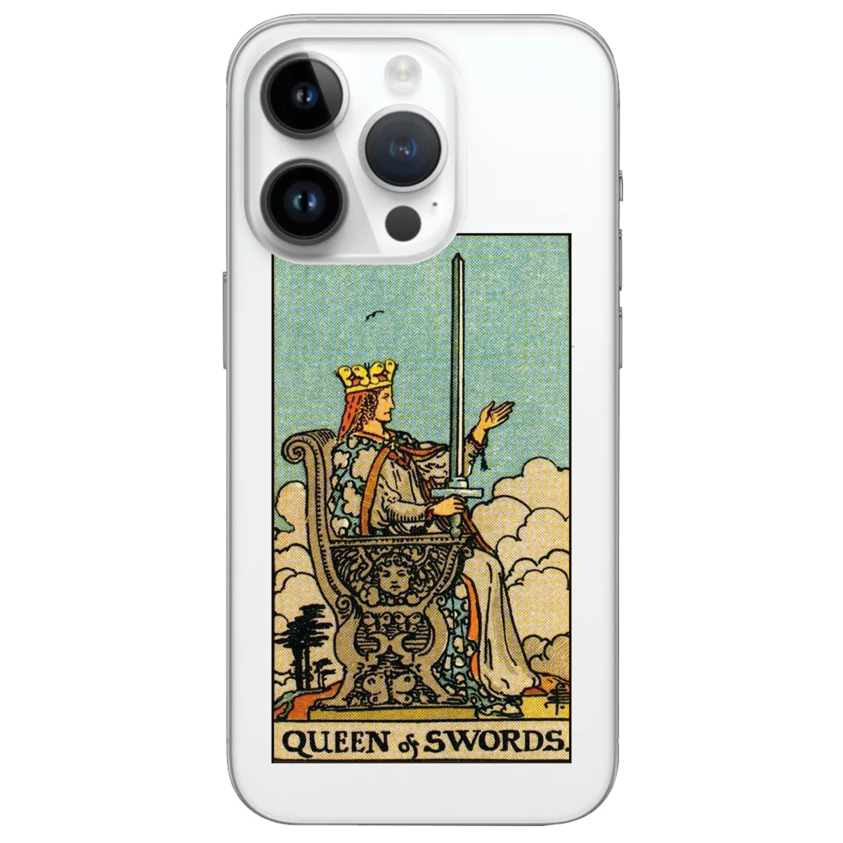 Чехол для Apple iPhone 14 Pro Max Queen of Swords - фото 1 - Чехлы для телефонов