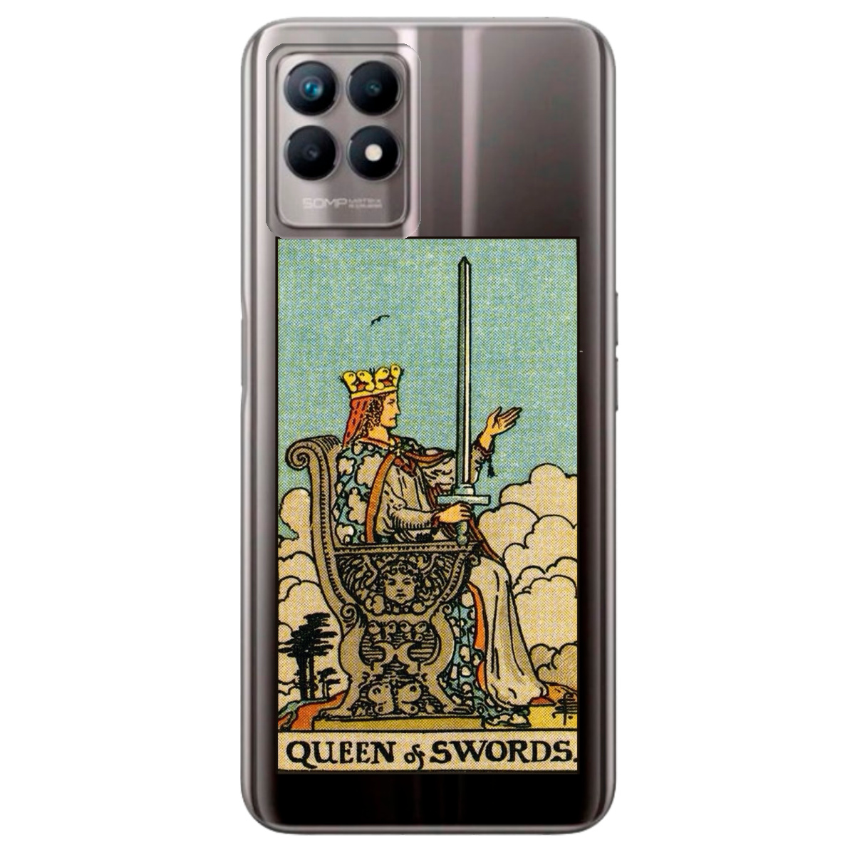 Чехол для Realme 8i Queen of Swords - фото 1 - Чехлы для телефонов