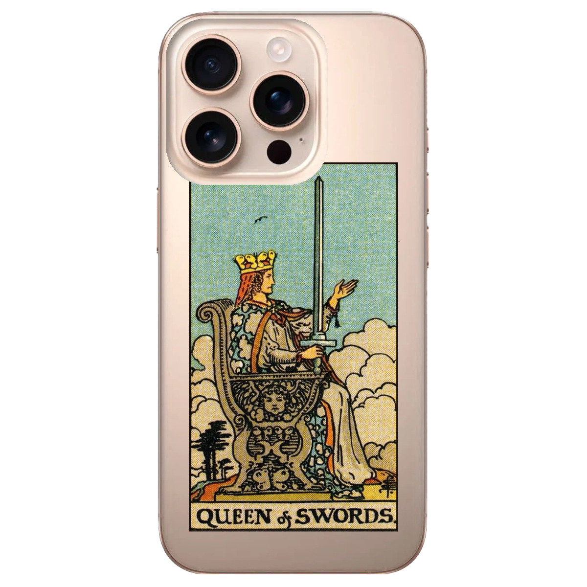 Чехол для Apple iPhone 16 Pro Queen of Swords - фото 1 - Чехлы для телефонов