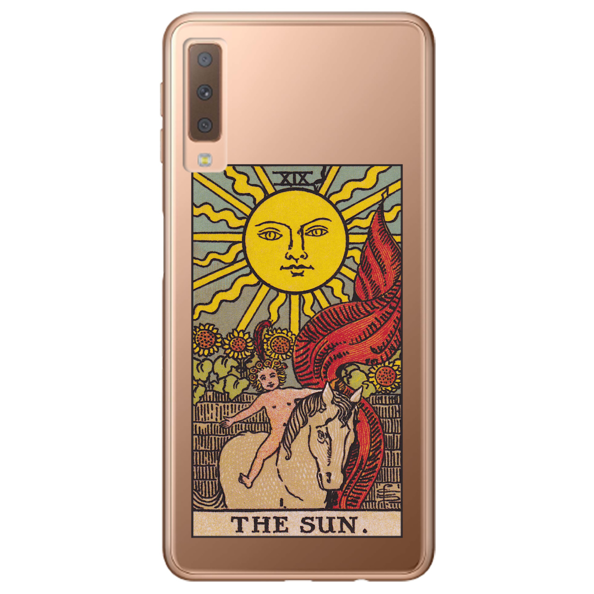 Чехол для Samsung Galaxy A7 2018 The Sun - фото 1 Чехол для Samsung Galaxy A7 2018 The Sun - фото 1 - Чехлы для телефонов