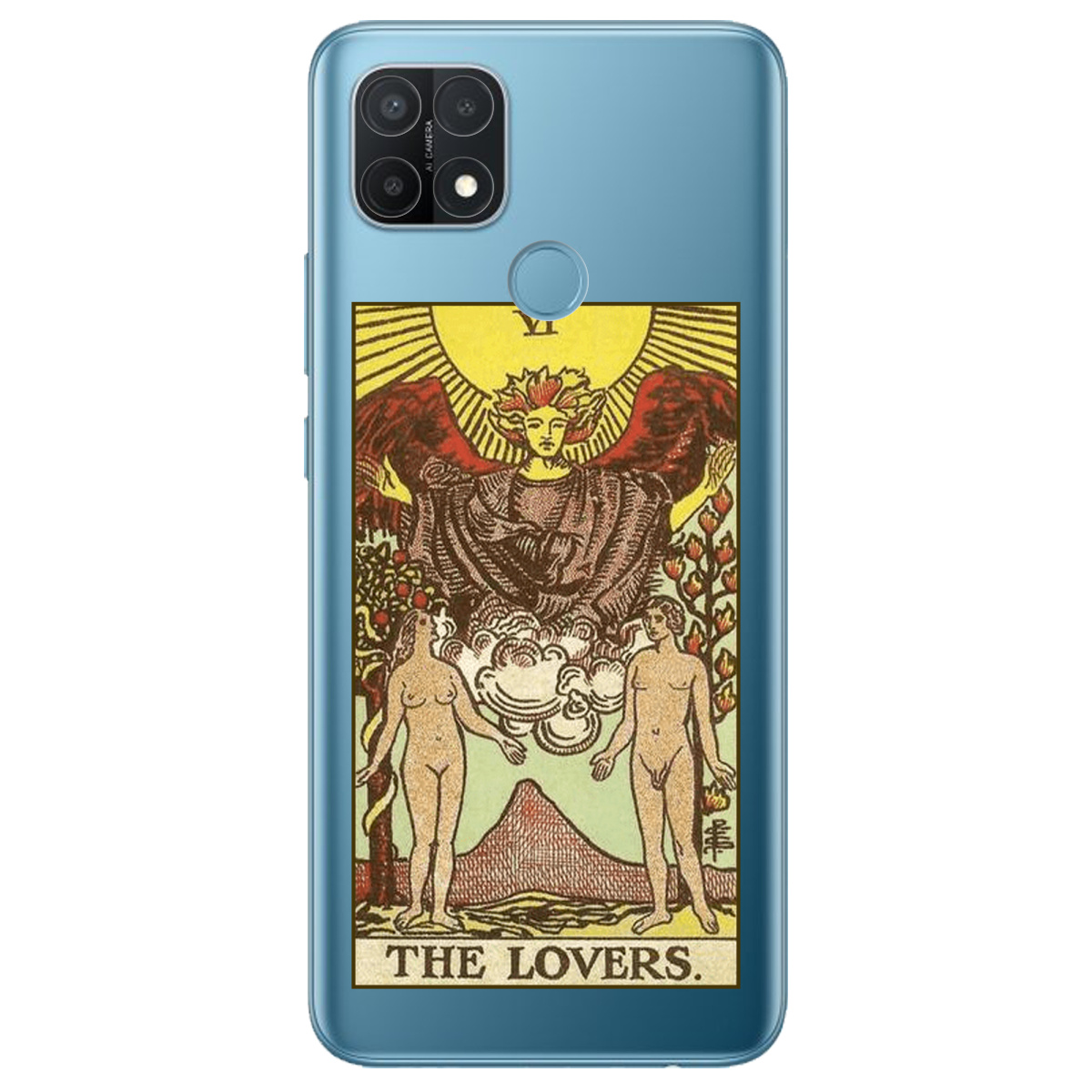 Чехол для Oppo A15s/ A15 The Lovers - фото 1 - Чехлы для телефонов