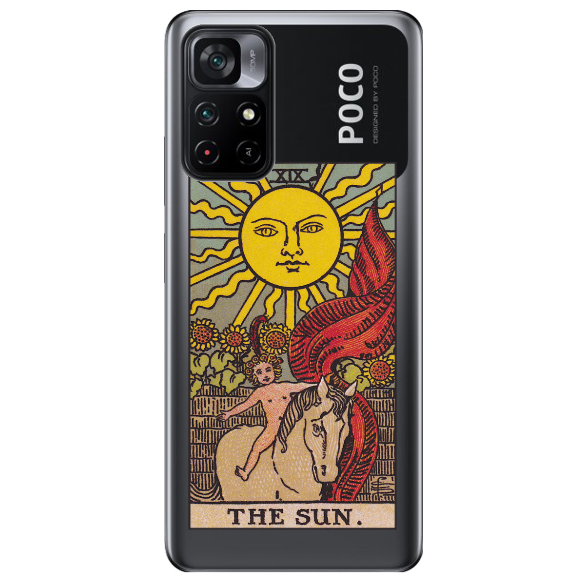 Чехол для Xiaomi Poco M4 Pro 5G The Sun - фото 1 Чехол для Xiaomi Poco M4 Pro 5G The Sun - фото 1 - Чехлы для телефонов