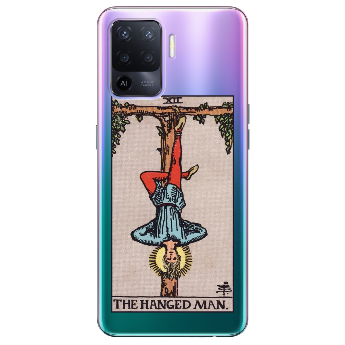 Чохол для Oppo Reno 5 Lite The hanged man - фото 1 - Чохли для телефонів