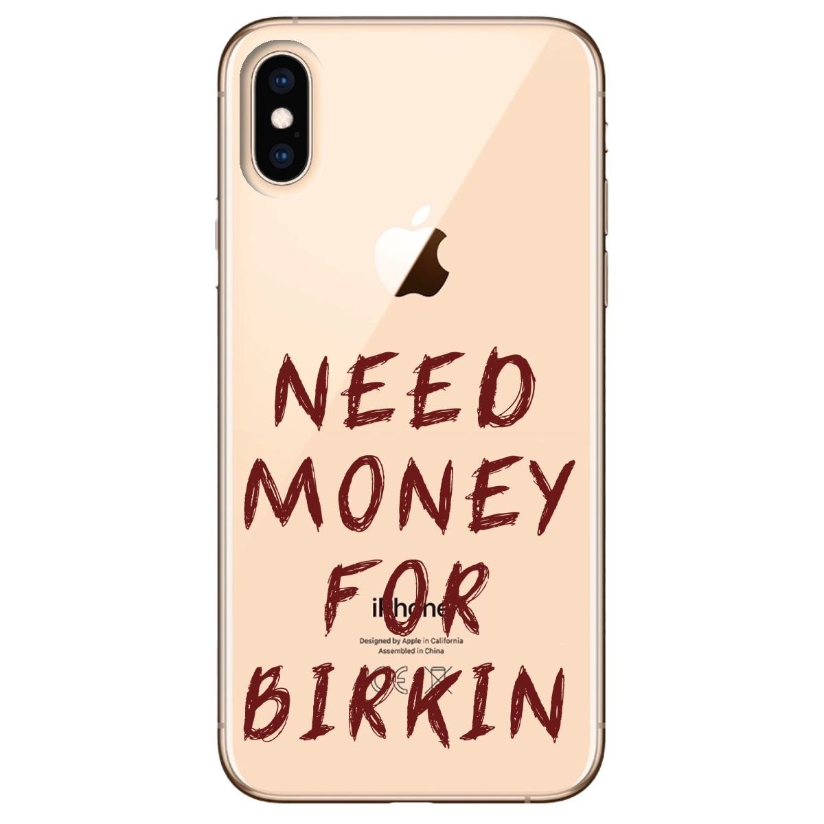 Чехол для Apple iPhone X Need money - фото 1 Чехол для Apple iPhone X Need money - фото 1 - Чехлы для телефонов