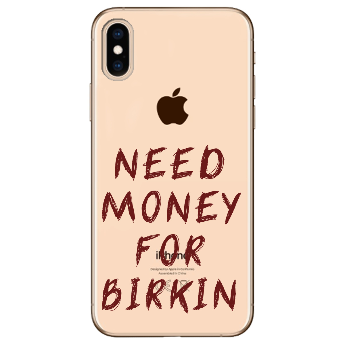Чехол для Apple iPhone XS Need money - фото 1 Чехол для Apple iPhone XS Need money - фото 1 - Чехлы для телефонов