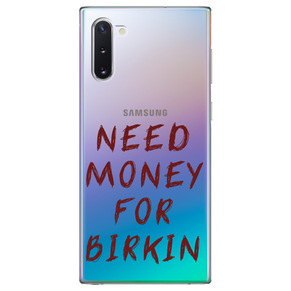 Чехол для Samsung Galaxy Note 10 Need money - фото 1 Чехол для Samsung Galaxy Note 10 Need money - фото 1 - Чехлы для телефонов