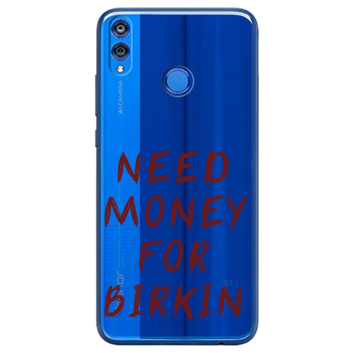 Чохол для Huawei Honor 8x Need money - фото 1 Чохол для Huawei Honor 8x Need money - фото 1 - Чохли для телефонів