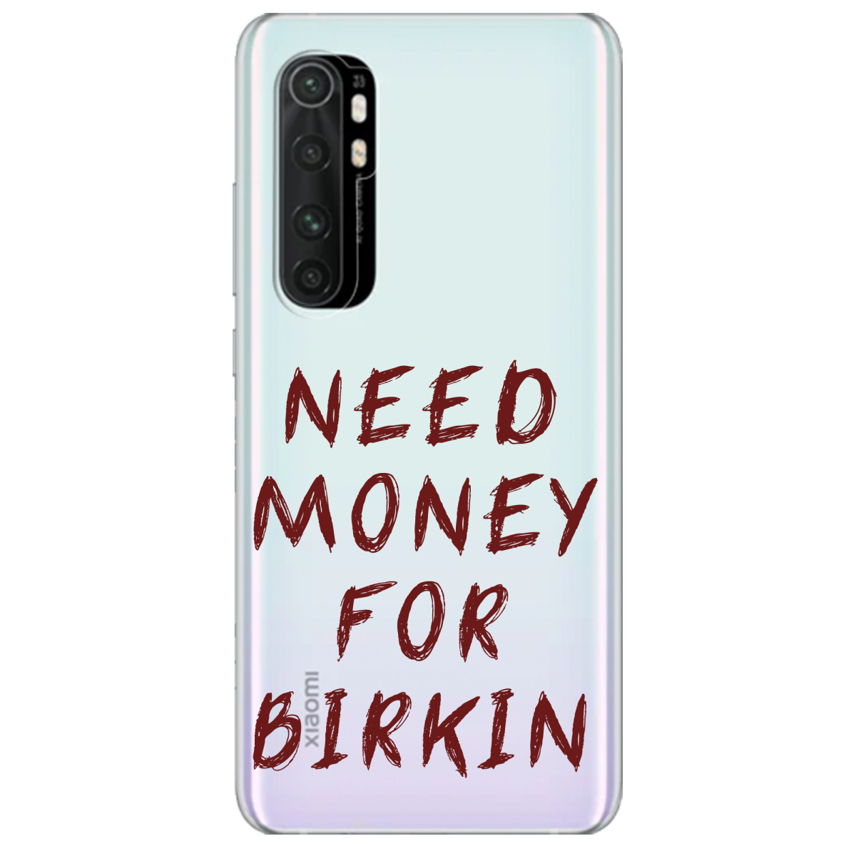 Чохол для Xiaomi Mi Note 10 Lite Need money - фото 1 Чохол для Xiaomi Mi Note 10 Lite Need money - фото 1 - Чохли для телефонів