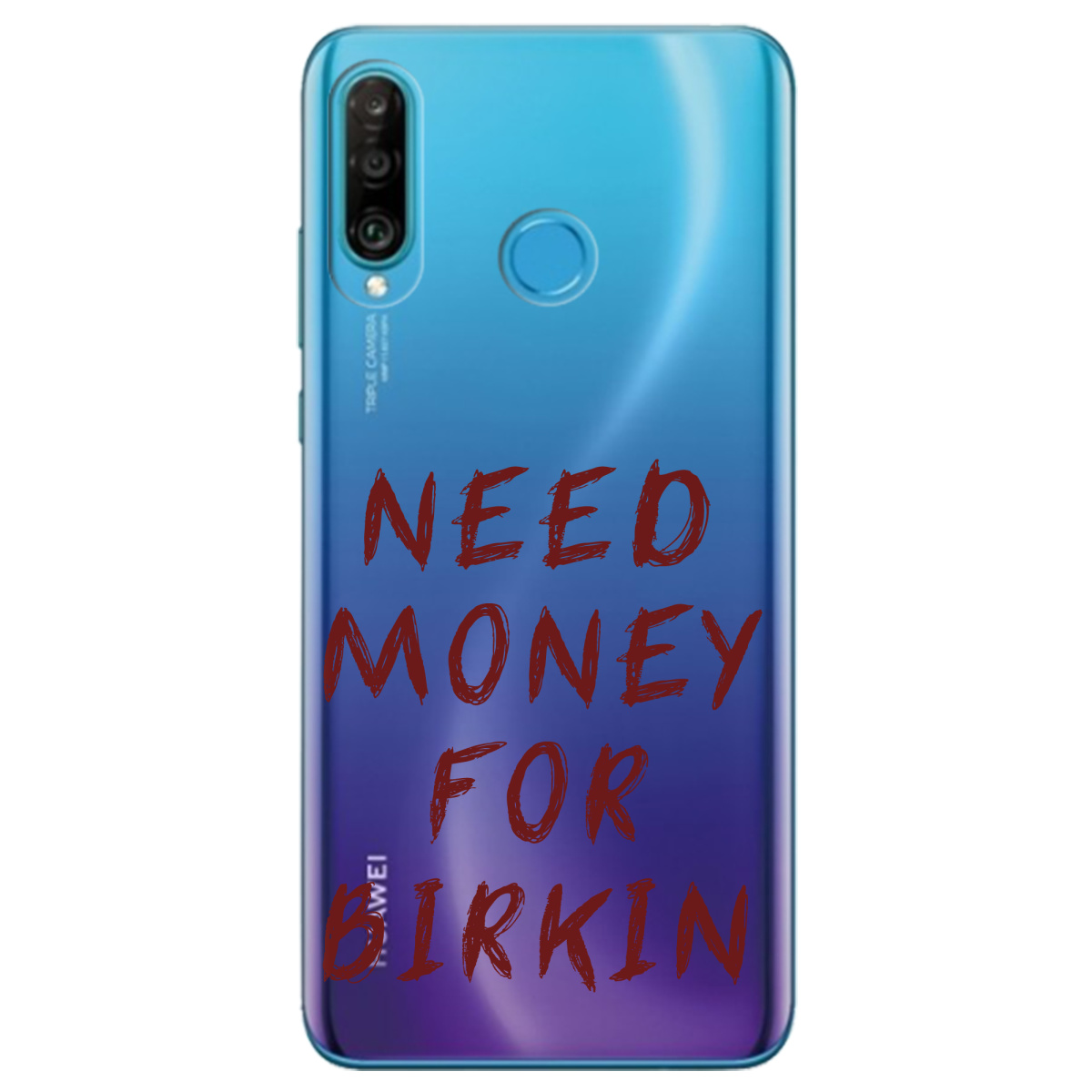 Чохол для Huawei P30 Lite Need money - фото 1 - Чохли для телефонів