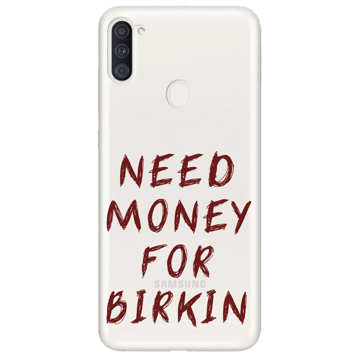 Чохол для Samsung Galaxy M11 Need money - фото 1 - Чохли для телефонів