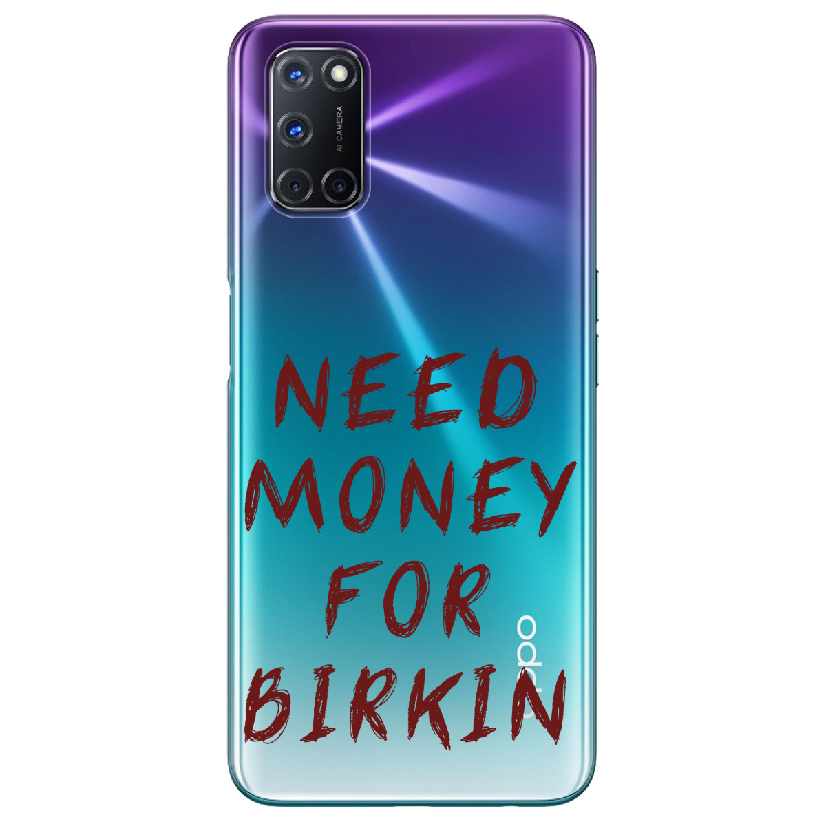 Чехол для Oppo A52/ A72/ A92 Need money - фото 1 Чехол для Oppo A52/ A72/ A92 Need money - фото 1 - Чехлы для телефонов