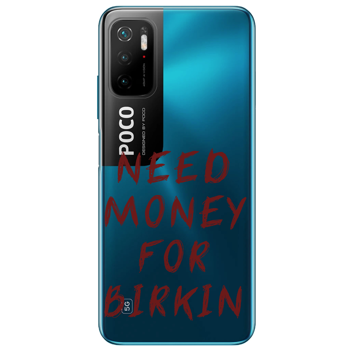 Чохол для Xiaomi Poco M3 Pro Need money - фото 1 - Чохли для телефонів