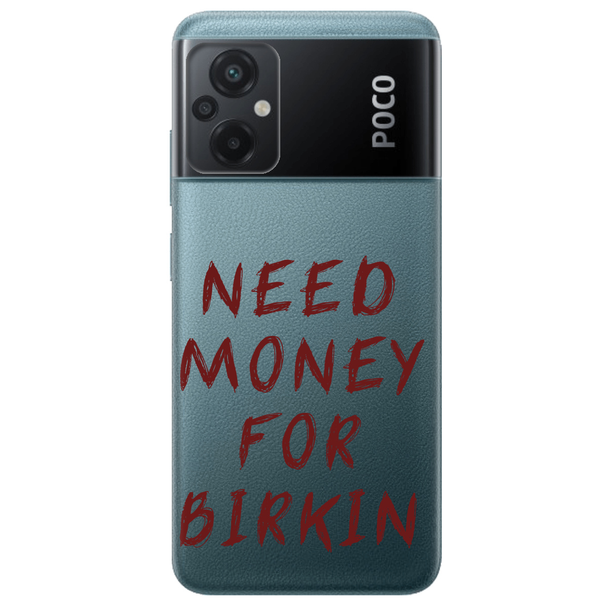 Чехол для Xiaomi Poco M5 Need money - фото 1 - Чехлы для телефонов