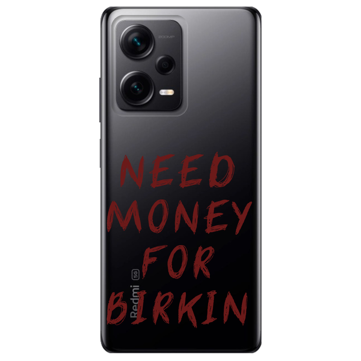Чохол для Xiaomi Redmi Note 12 Pro + 5G Need money - фото 1 - Чохли для телефонів