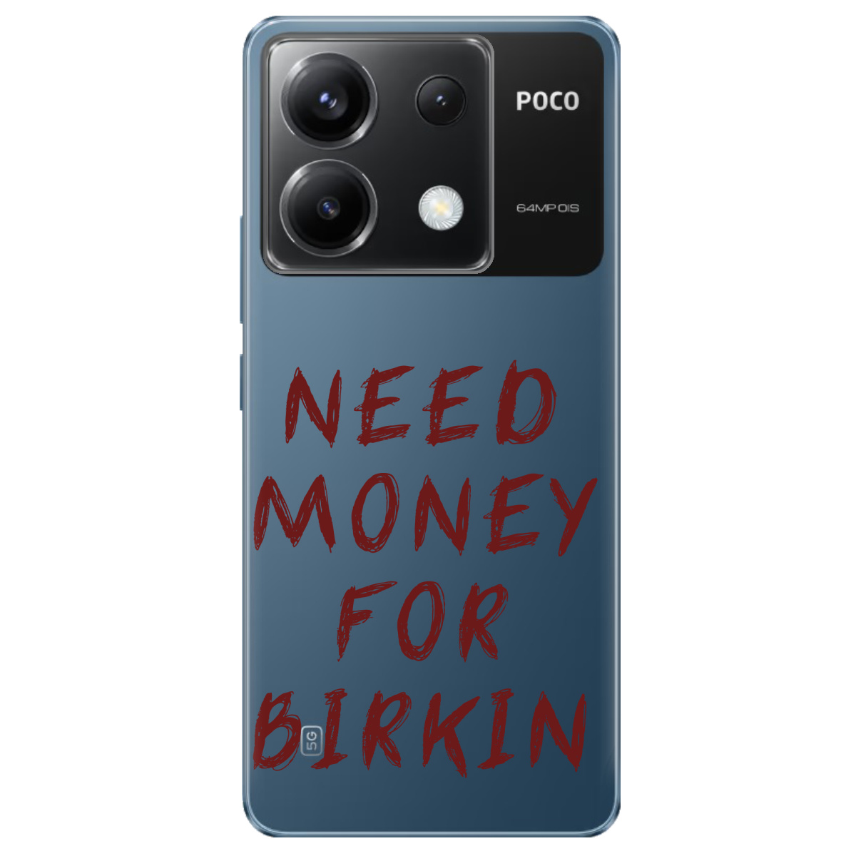 Чохол для Xiaomi Redmi Note 13 Pro 5G Need money - фото 1 - Чохли для телефонів
