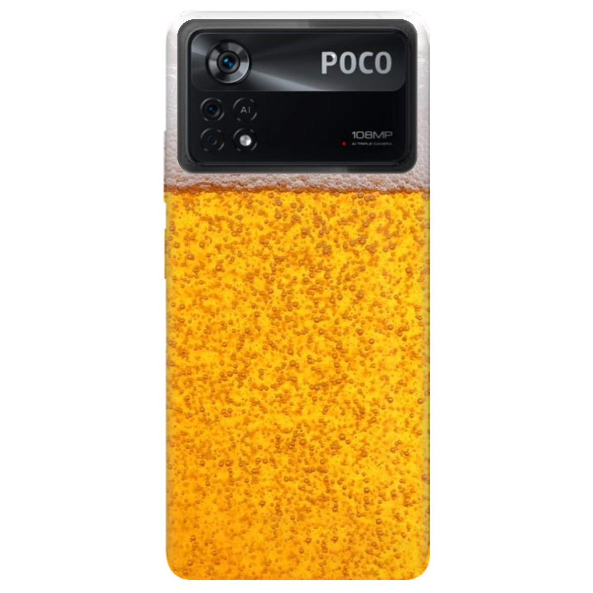 Чехол для Xiaomi Poco X4 Pro 5G Хмільна піна - фото 1 - Чехлы для телефонов