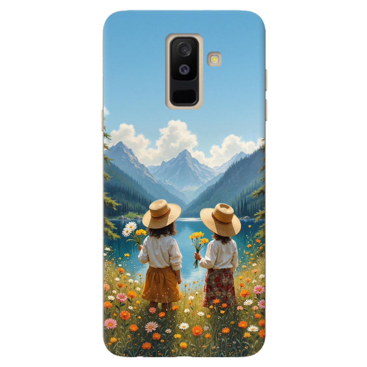 Чехол для Samsung Galaxy A6 Plus 2018 Сила дружби - фото 1 - Чехлы для телефонов