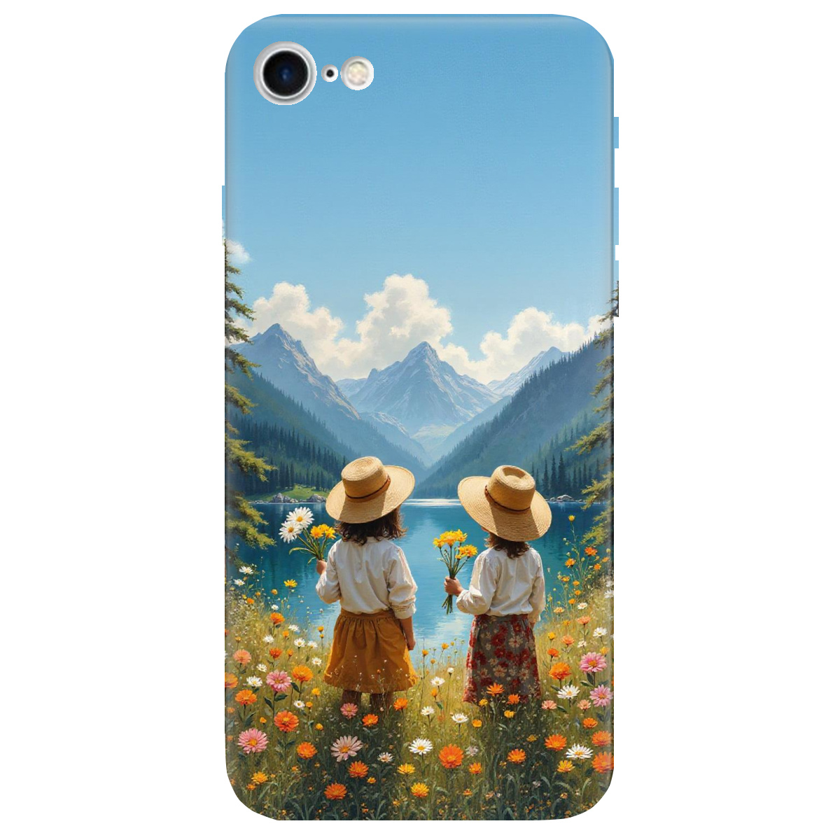 Чехол для Apple iPhone SE 2020 Сила дружби - фото 1 - Чехлы для телефонов