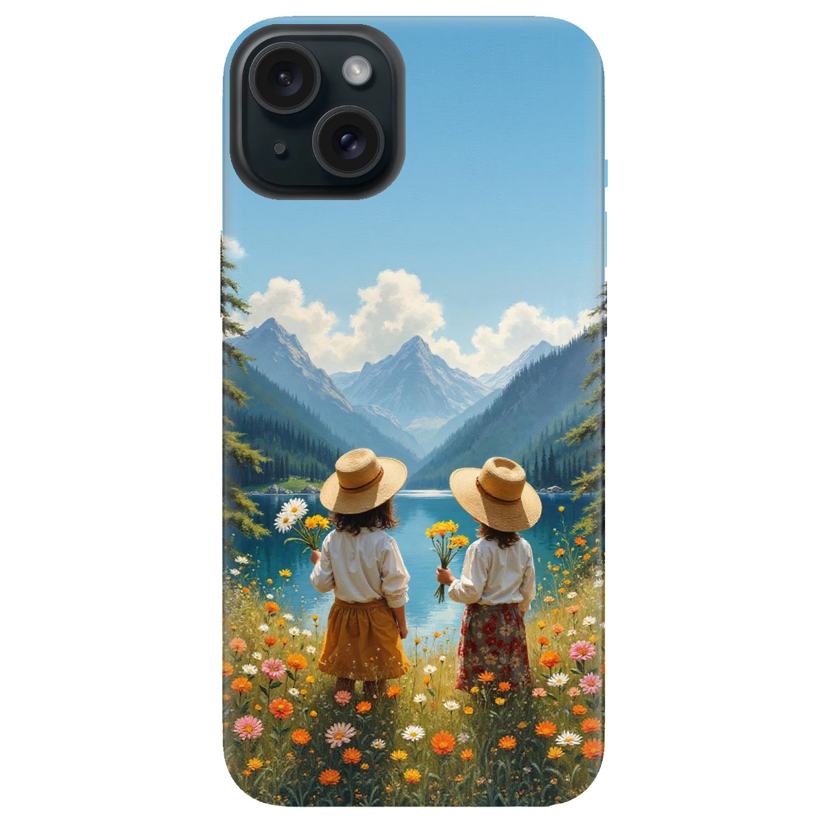 Чехол для Apple iPhone 15 Plus Сила дружби - фото 1 - Чехлы для телефонов