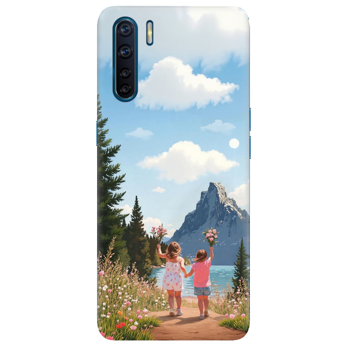 Чохол для Oppo Reno 3 Безтурботне літо - фото 1 - Чохли для телефонів