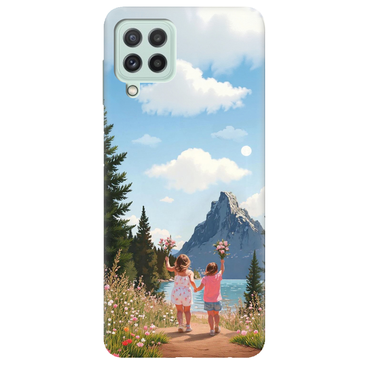 Чохол для Samsung Galaxy M32 Безтурботне літо - фото 1 - Чохли для телефонів