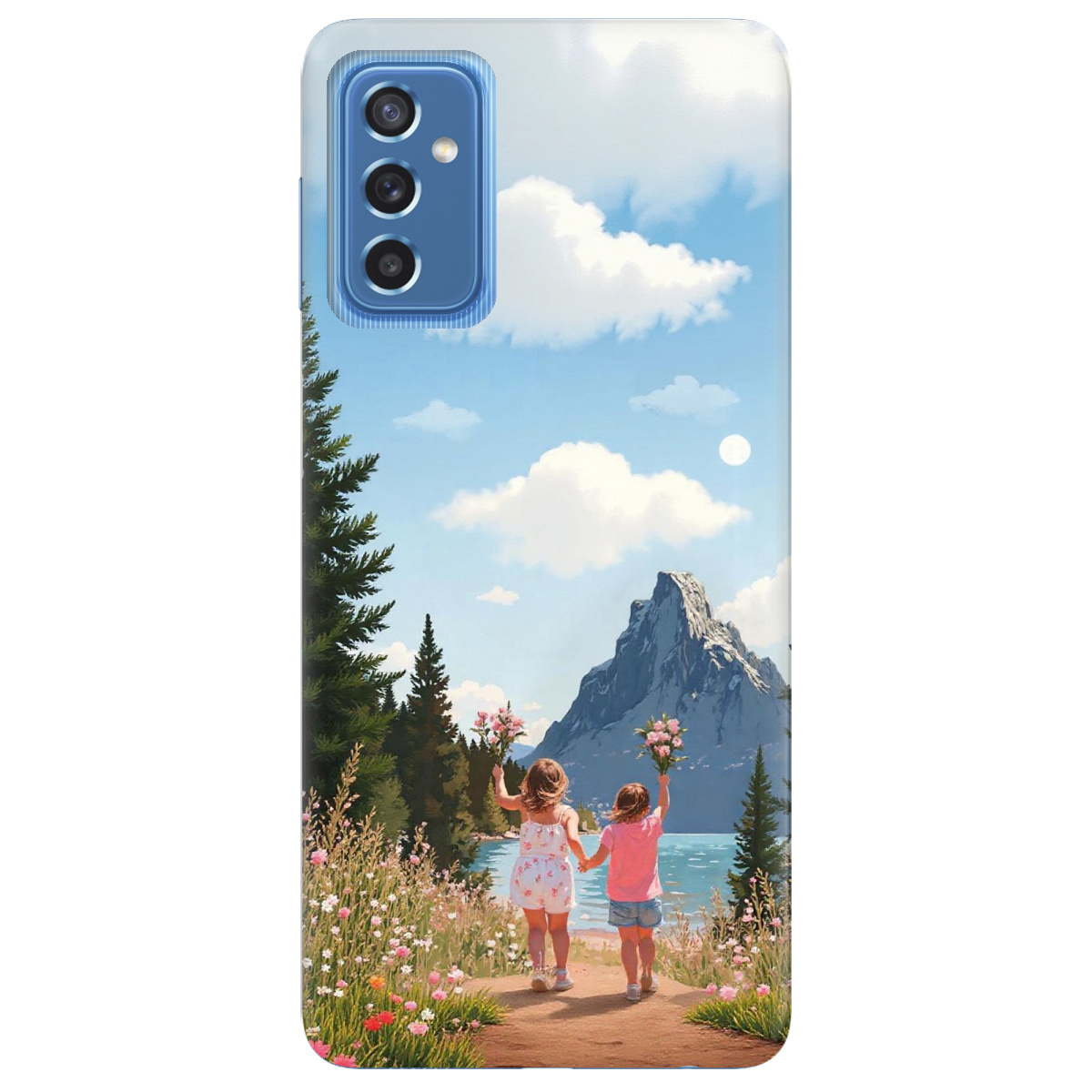 Чохол для Samsung Galaxy M52 Безтурботне літо - фото 1 - Чохли для телефонів