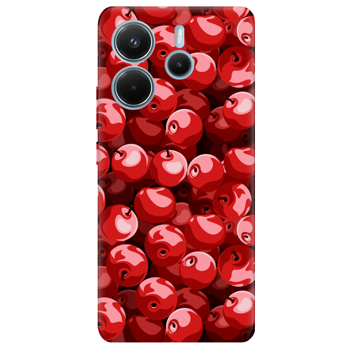 Чехол для Xiaomi Redmi Note 14 4G Cherry - фото 1 Чехол для Xiaomi Redmi Note 14 4G Cherry - фото 1 - Чехлы для телефонов