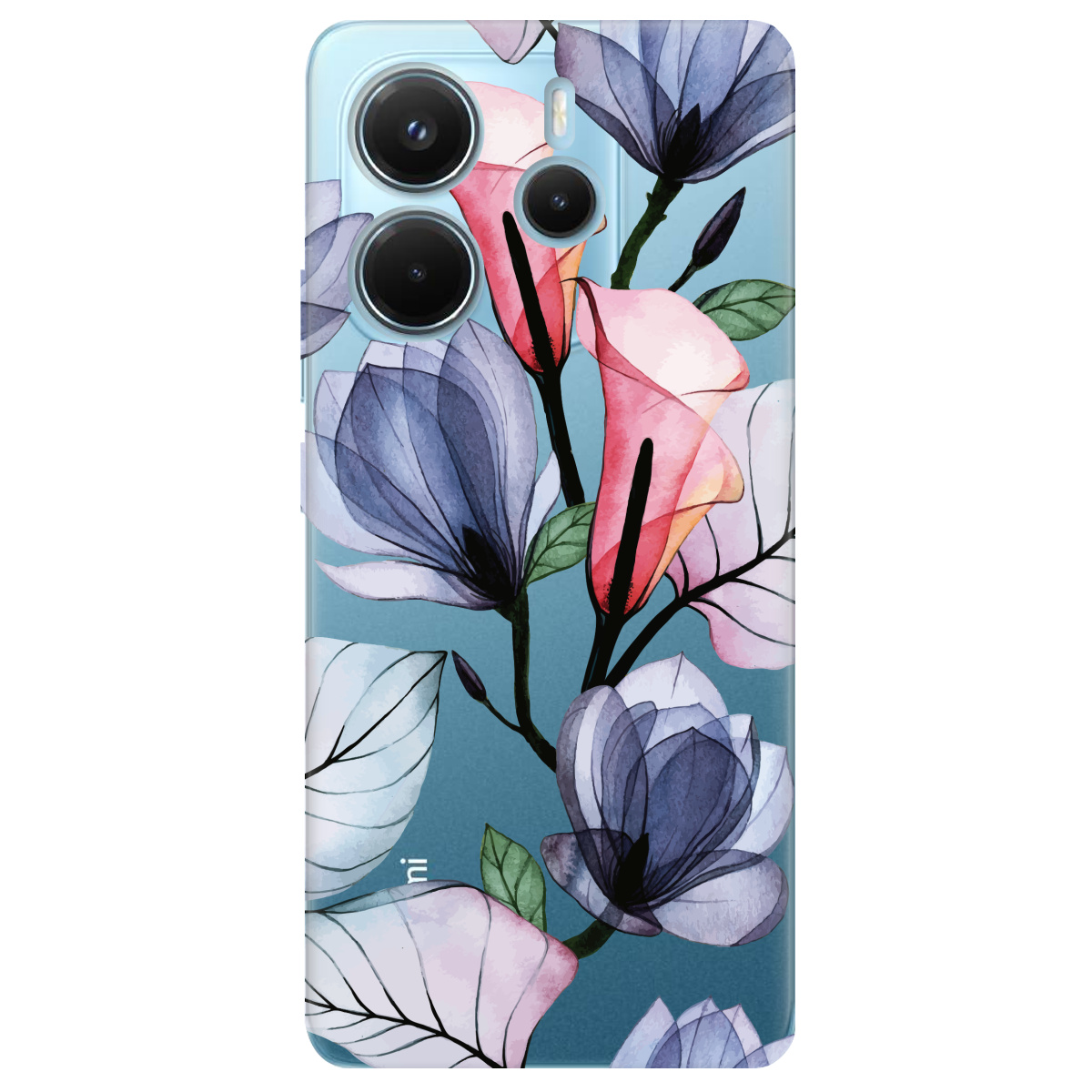 Чехол для Xiaomi Redmi Note 14 4G Tropical flowers - фото 1 - Чехлы для телефонов