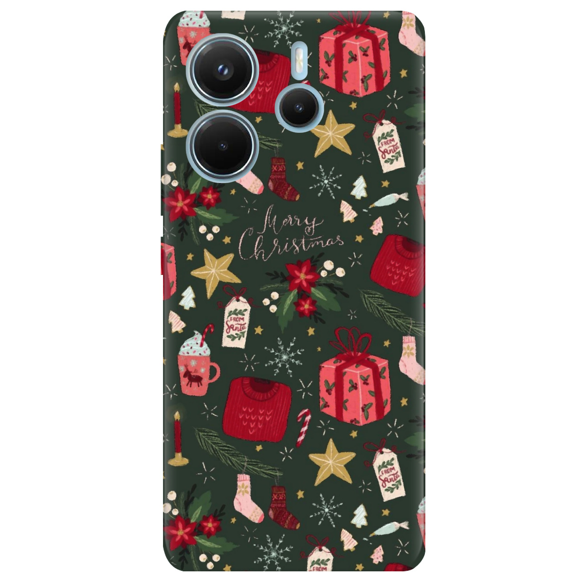 Чохол для Xiaomi Redmi Note 14 4G Merry christmas - фото 1 - Чохли для телефонів