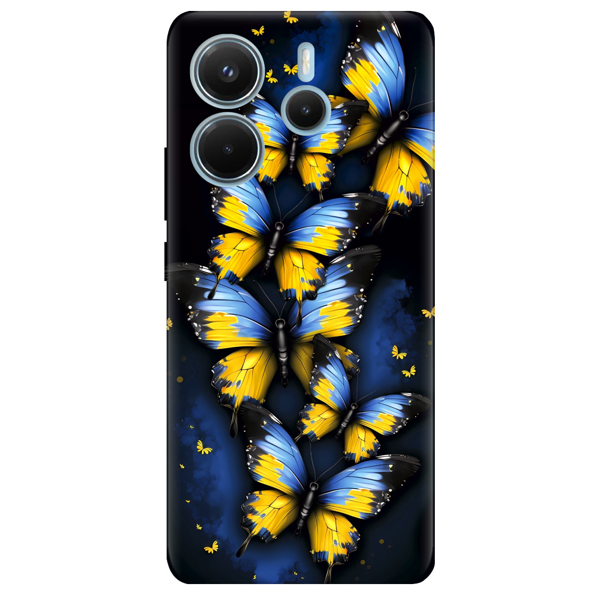 Чохол для Xiaomi Redmi Note 14 4G Метелики - фото 1 - Чохли для телефонів
