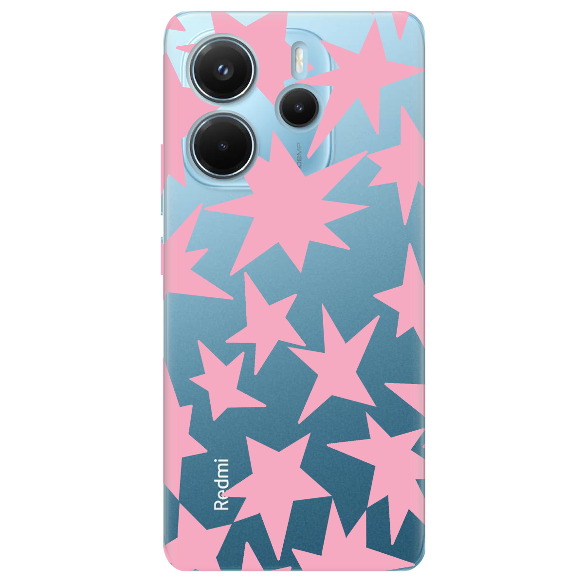 Чехол для Xiaomi Redmi Note 14 4G Pink Star - фото 1 - Чехлы для телефонов