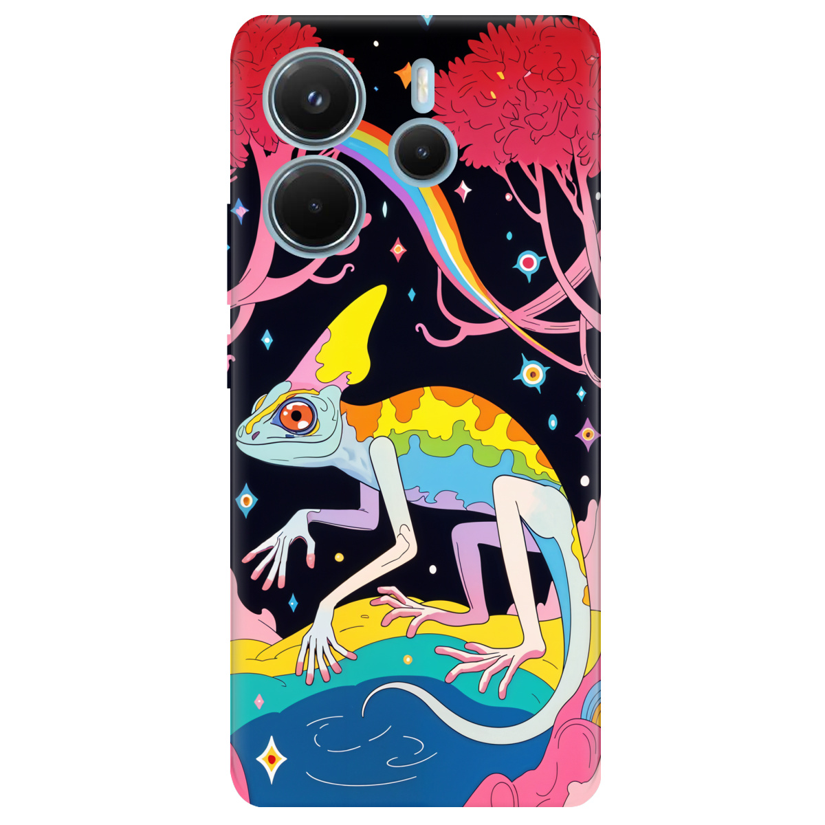 Чехол для Xiaomi Redmi Note 14 4G Cosmic Chameleon - фото 1 - Чехлы для телефонов