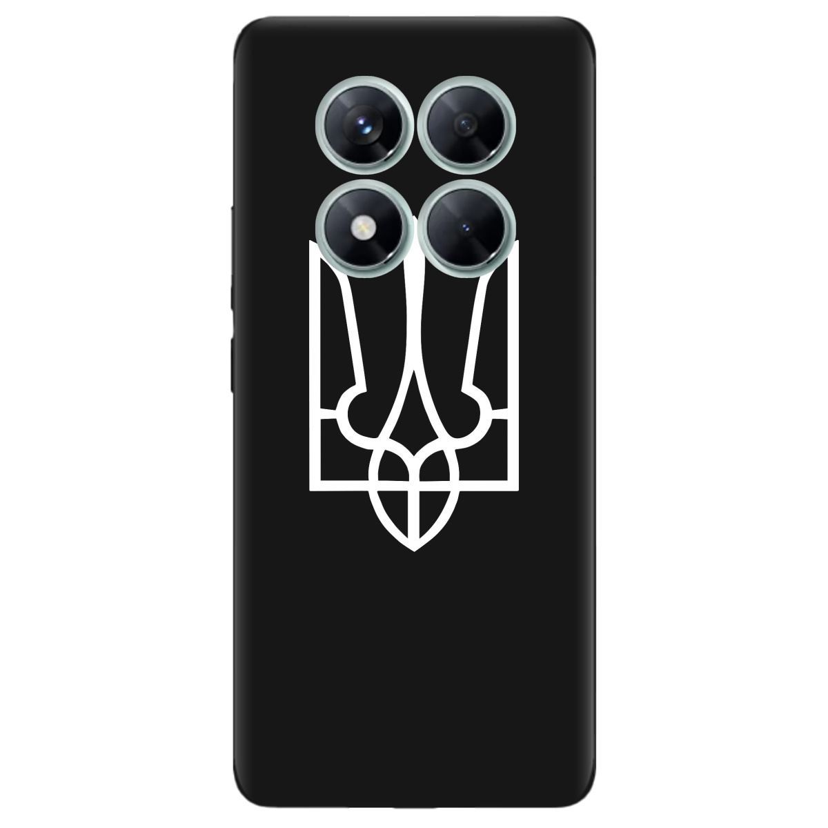 Чехол для Xiaomi Redmi Note 14 Pro 5G черный матовый soft touch Gerb - фото 1 - Чехлы для телефонов