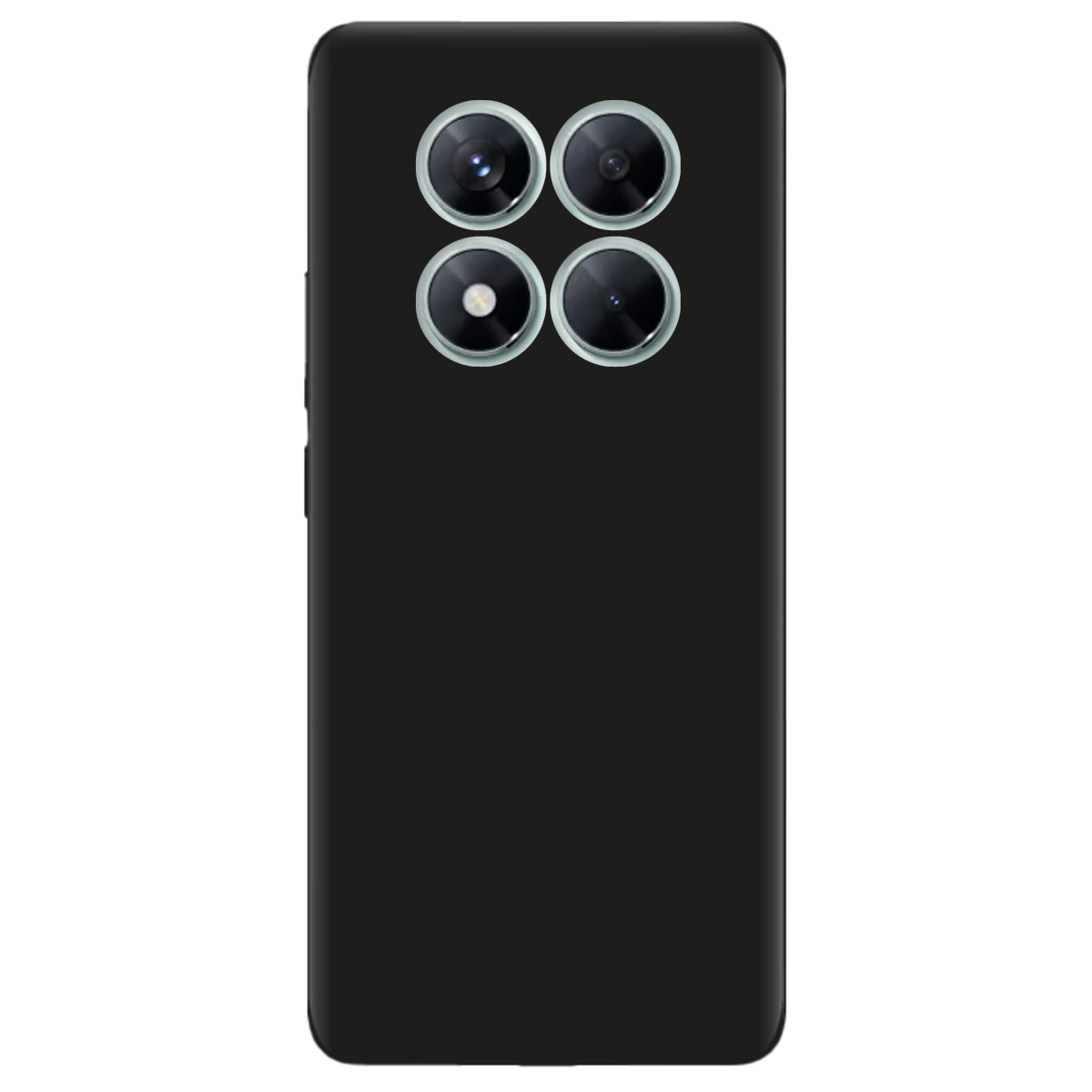 Чехол для Xiaomi Redmi Note 14 Pro 5G черный матовый soft touch - фото 1 - Чехлы для телефонов