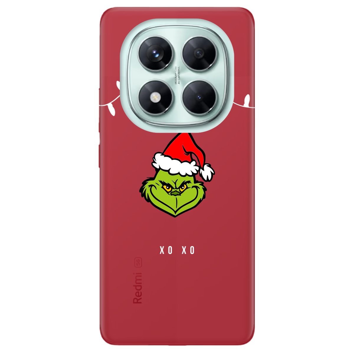 Чехол для Xiaomi Redmi Note 14 Pro 5G Grinch xo xo - фото 1 Чехол для Xiaomi Redmi Note 14 Pro 5G Grinch xo xo - фото 1 - Чехлы для телефонов