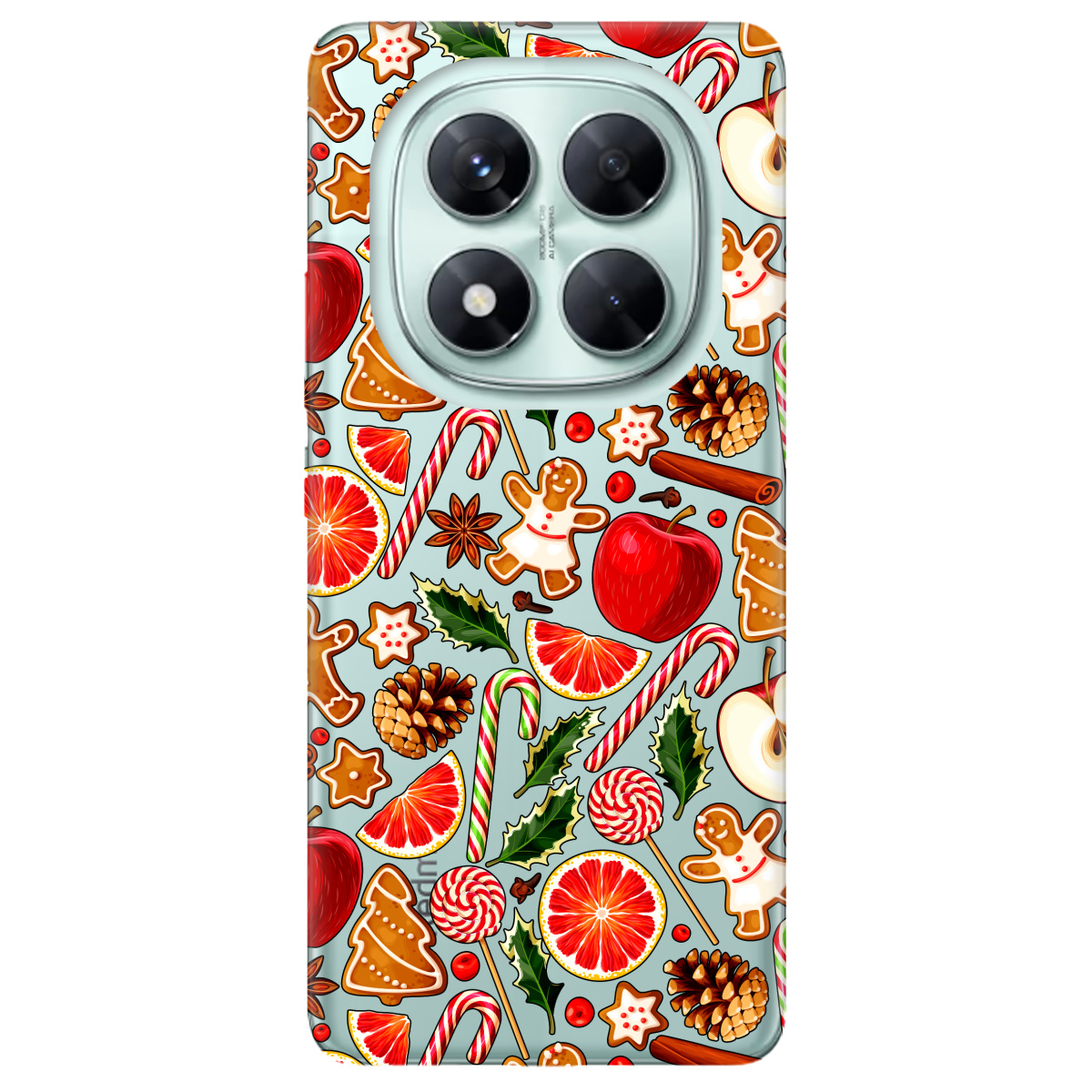 Чехол для Xiaomi Redmi Note 14 Pro 5G Christmas spices - фото 1 - Чехлы для телефонов