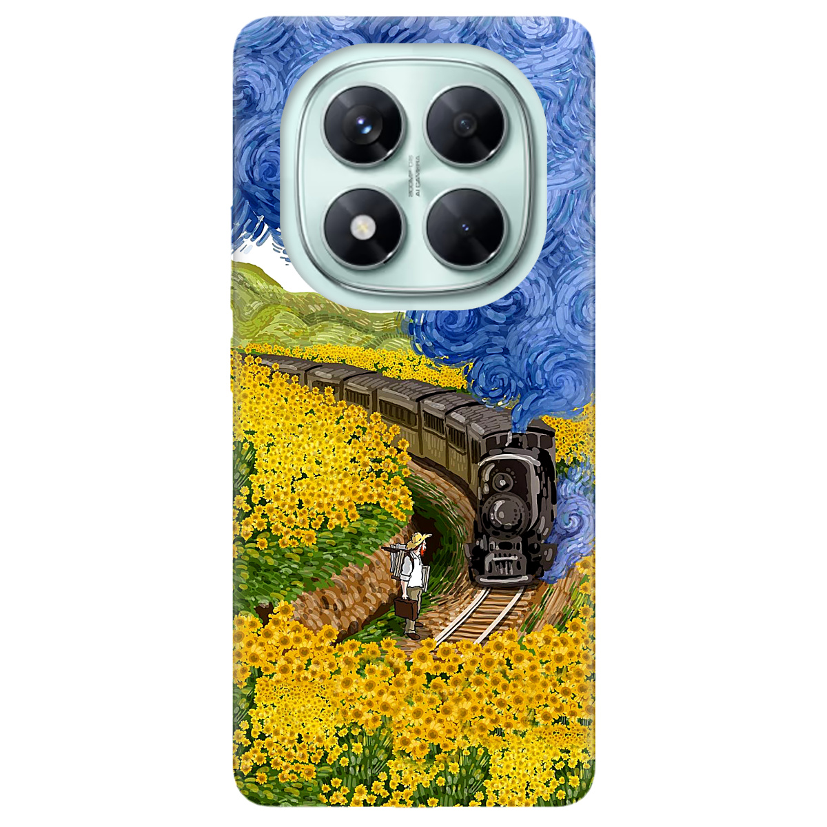 Чехол для Xiaomi Redmi Note 14 Pro 5G Train - фото 1 Чехол для Xiaomi Redmi Note 14 Pro 5G Train - фото 1 - Чехлы для телефонов