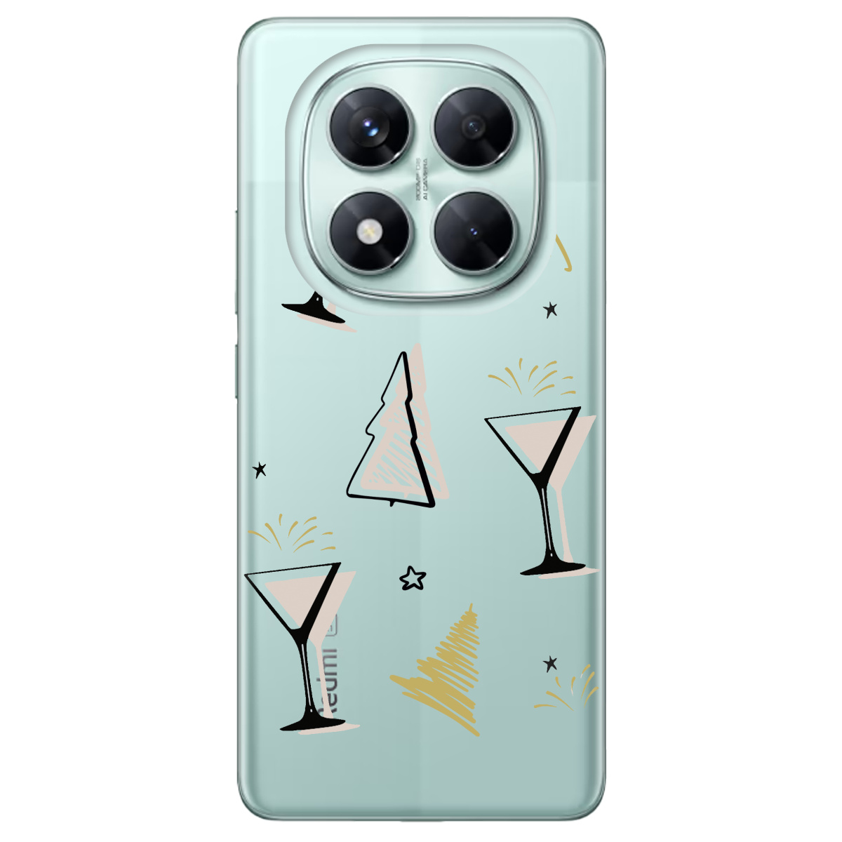 Чохол для Xiaomi Redmi Note 14 Pro 5G Hello New Year - фото 1 - Чохли для телефонів