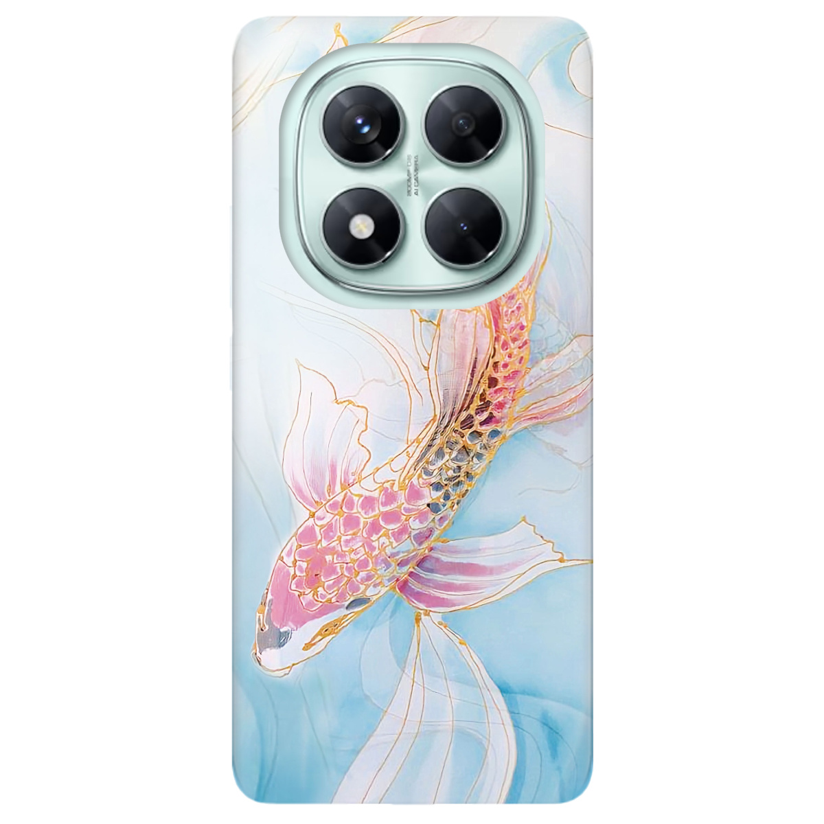 Чехол для Xiaomi Redmi Note 14 Pro 5G Art fish - фото 1 - Чехлы для телефонов