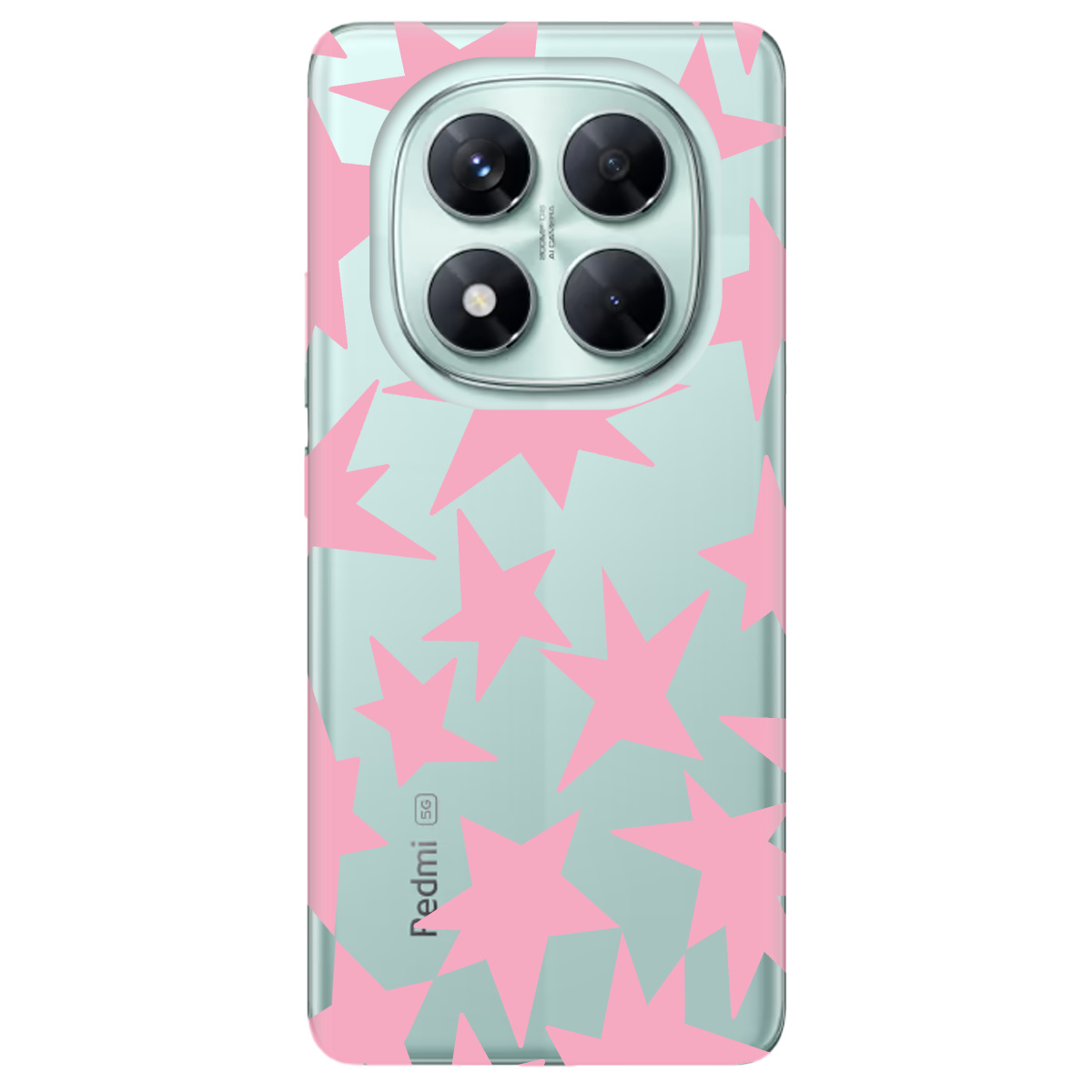 Чехол для Xiaomi Redmi Note 14 Pro 5G Pink Star - фото 1 - Чехлы для телефонов