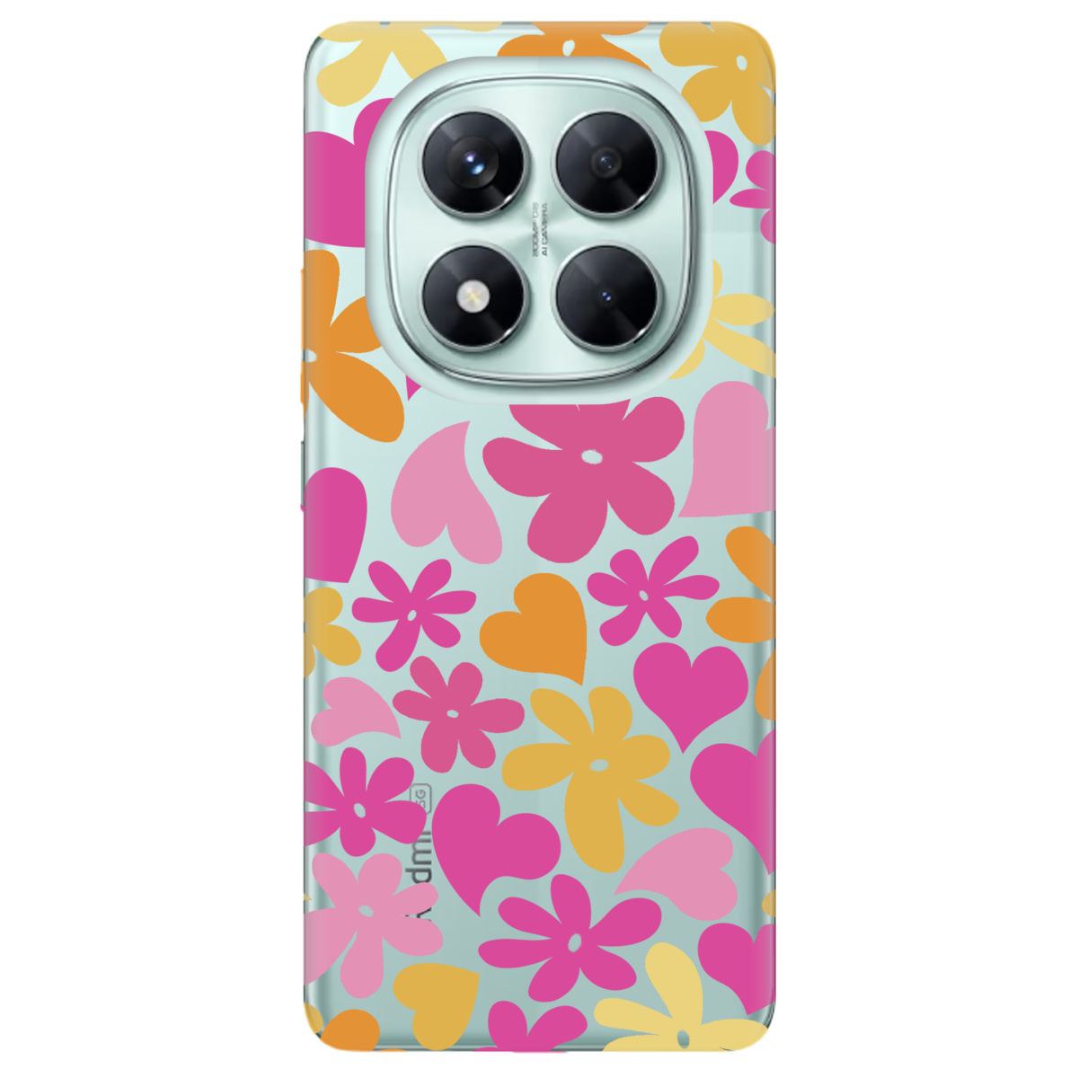 Чехол для Xiaomi Redmi Note 14 Pro 5G Blooming Love - фото 1 Чехол для Xiaomi Redmi Note 14 Pro 5G Blooming Love - фото 1 - Чехлы для телефонов