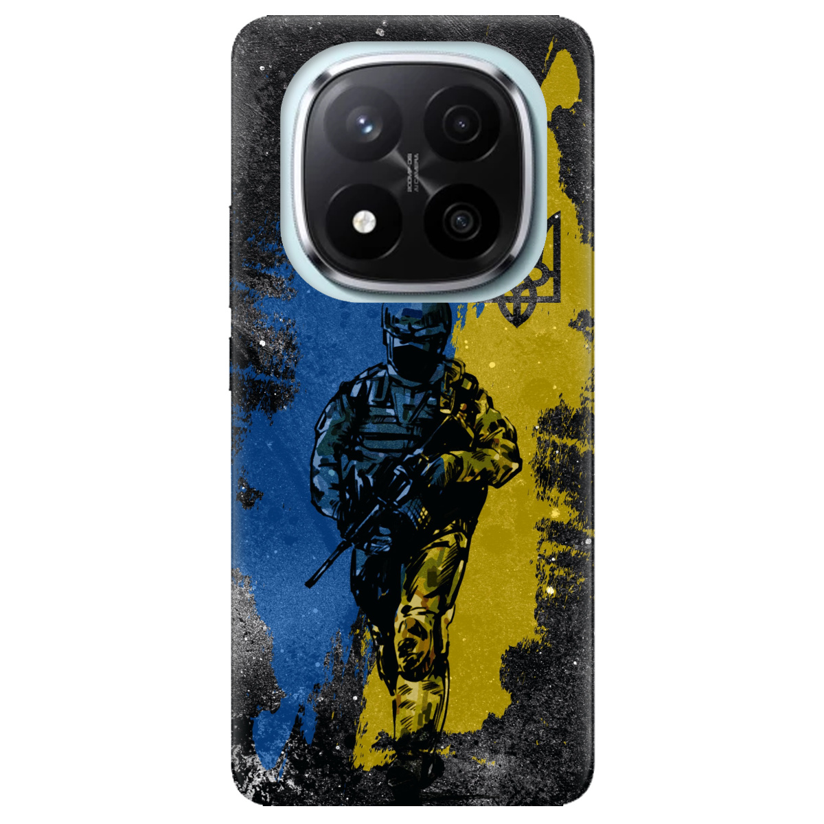 Чехол для Xiaomi Redmi Note 14 Pro + 5G Захисники України - фото 1 - Чехлы для телефонов