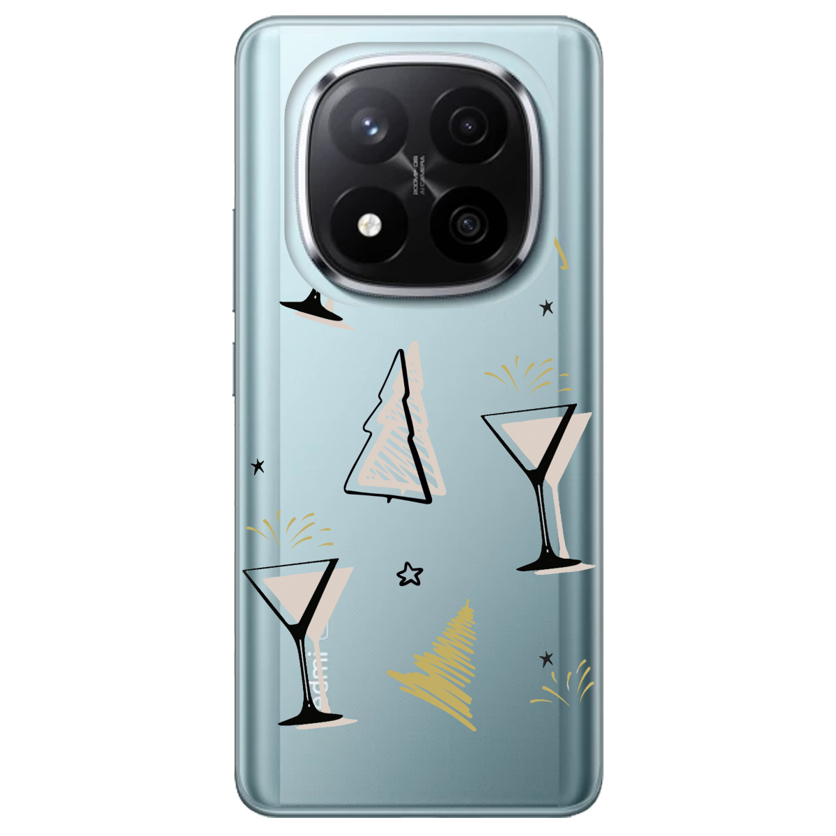 Чохол для Xiaomi Redmi Note 14 Pro + 5G Hello New Year - фото 1 - Чохли для телефонів