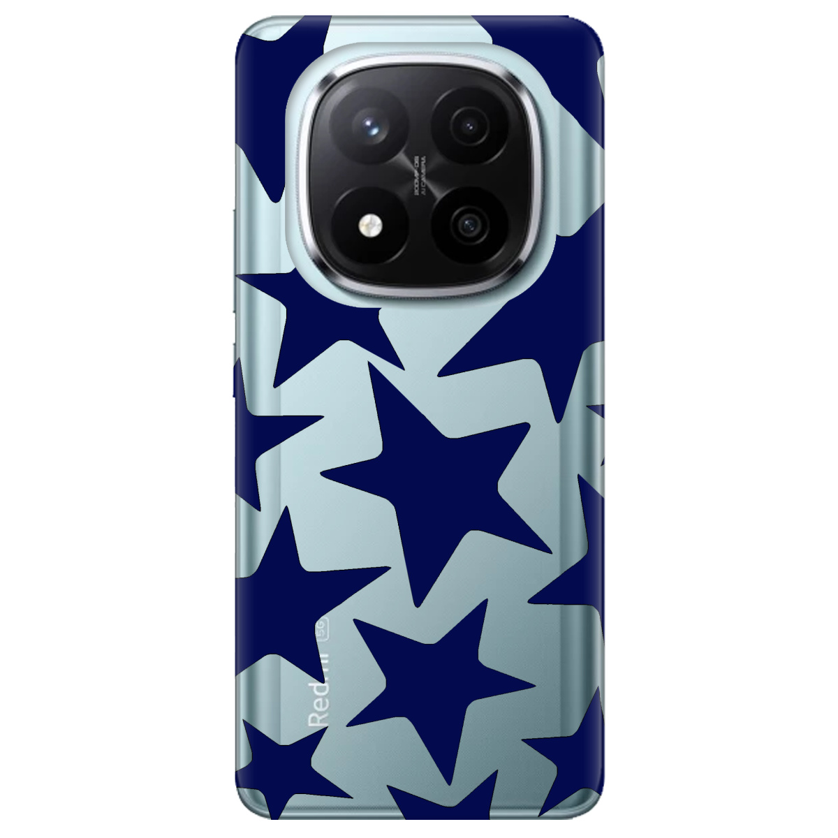 Чохол для Xiaomi Redmi Note 14 Pro + 5G Blue Star - фото 1 - Чохли для телефонів